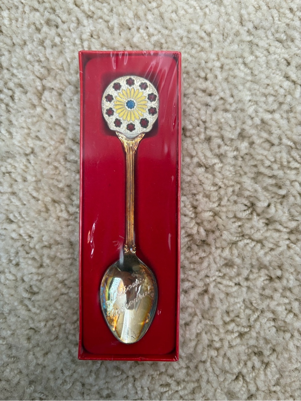 National Cathedral Silver Plated Spoon - Picture 2 of 7